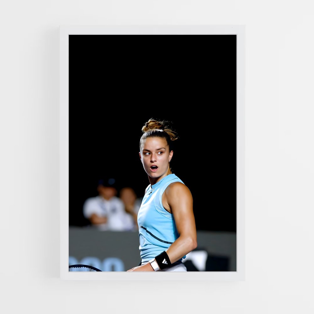Poster Maria de sakkari – affiche Tennis (vue 3)
